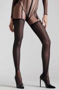 Maison Close - L Amoureuse Catsuit Ouvert - Schwarz -Unterwäsche Rabatt MAISON CLOSE L AMOUREUSE STIRR UP CATSUIT WITH ZIPPER BLACK 10 1280x1280