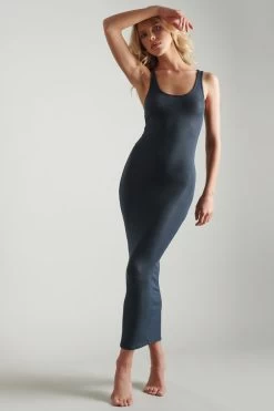 Maison Close - La Femme Amazone Kleid - Anthrazit -Unterwäsche Rabatt MAISON CLOSE LA FEMME AMAZONE LANG KLEID 608894 GRIS 10 1280x1280