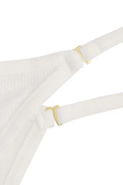Maison Close - La Femme Amazone String - Champagner -Unterwäsche Rabatt MAISON CLOSE LA FEMME AMAZONE MINI STRING IVORY 608902 1 1280x1280