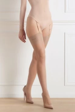 Maison Close - Strapsstrümpfe Mit Naht - Haut Neon Grün -Unterwäsche Rabatt MAISON CLOSE LA FEMME AMAZONE STOCKINGS HAUT GRUEN 5 1280x1280