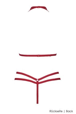 Maison Close - Le Petit Secret Set - Rot 17 Maison Close - Le Petit Secret Set - Rot -Unterwäsche Rabatt MAISON CLOSE LE PETIT SECRET SET HARNESS STRING RED 9 1280x1280