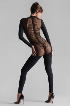 Maison Close - Nuit Fauve Catsuit - Schwarz