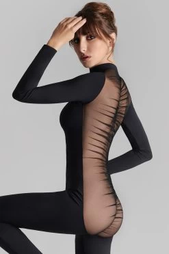 Maison Close - Nuit Fauve Catsuit - Schwarz -Unterwäsche Rabatt MAISON CLOSE NUIT FAUVE CATSUIT TRANSPARENT BACK 6 1280x1280