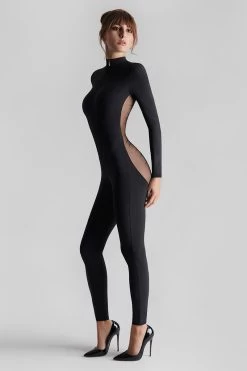 Maison Close - Nuit Fauve Catsuit - Schwarz -Unterwäsche Rabatt MAISON CLOSE NUIT FAUVE CATSUIT TRANSPARENT BACK 7 1280x1280