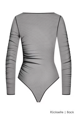 Maison Close - Nuit Fauve Langarm Stringbody - Schwarz -Unterwäsche Rabatt MAISON CLOSE NUIT FAUVE LONG SLEEVE THONG BODY 8 1280x1280