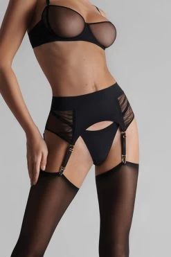 Maison Close - Nuit Fauve String Ouvert - Schwarz -Unterwäsche Rabatt MAISON CLOSE NUIT FAUVE OUVERT OPEN THONG 6 1280x1280