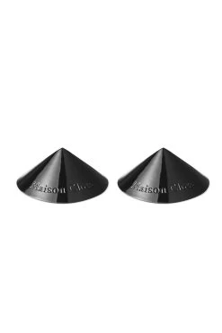 Maison Close - Les Fetiches Nippel Pasties - Schwarz -Unterwäsche Rabatt MAISON CLOSE PASTIES BLACK 1 1280x1280
