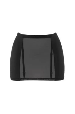 Maison Close - Pure Tentation Mini Rock Ouvert - Schwarz -Unterwäsche Rabatt MAISON CLOSE PURE TENATION OPEN SKIRT BLACK 12 1280x1280