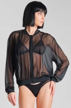 Maison Close - Pure Tentation Bomber - Schwarz