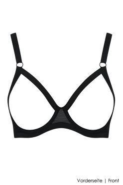 Maison Close - Pure Tentation Ouvert BH - Schwarz -Unterwäsche Rabatt MAISON CLOSE PURE TENTATION OUVERT BH 608788 3 1280x1280