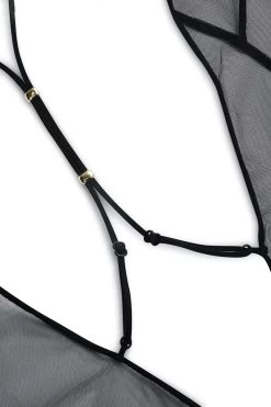 Maison Close - Madame Reve Kleid - Schwarz -Unterwäsche Rabatt MAISON CLOSE PURE TENTATION ROBE LONGUE 608867 4 1280x1280