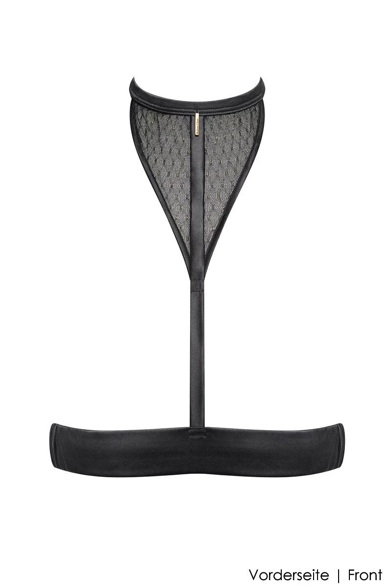 Maison Close - Sage Descision Harness - Schwarz Gold 4 Maison Close - Sage Descision Harness - Schwarz Gold – Bild 4