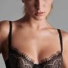 Maison Close - Accroche Coeur Spitzen BH - Schwarz