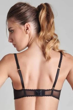 Maison Close - Accroche Coeur Spitzen BH - Schwarz -Unterwäsche Rabatt MAISON CLOSE SPITZEN BH 4 1280x1280