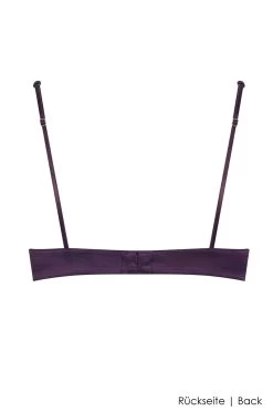 Maison Close - Villa Satine Spitzen BH - Violett -Unterwäsche Rabatt MAISON CLOSE VILLA SATINE BALCONETTE PURPLE 2 1280x1280