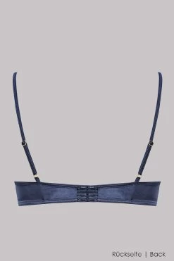 Maison Close - Villa Satine Bügel BH - Blau -Unterwäsche Rabatt MAISON CLOSE VILLA SATINE BLAU BUEGEL BH 8 1280x1280