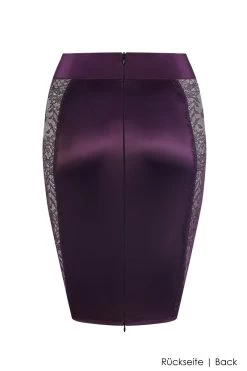 Maison Close - Villa Satine Rock - Violett -Unterwäsche Rabatt MAISON CLOSE VILLA SATINE SKIRT PURPLE 2 1280x1280