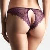 Maison Close - Villa Satine Slip Ouvert - Violett