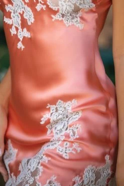 Marjolaine - Claire Seiden Negligee - Aprikose -Unterwäsche Rabatt MARJOLAINE PEARL COMBINETTE 3PEA0103 PECHE NATUREL 2 1280x1280