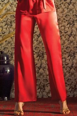 Marjolaine - Seiden Pyjama Set - Rot -Unterwäsche Rabatt MARJOLAINE SOIE UNIE PYJAMA RED 2Me1uRYY4gdgqj 1280x1280