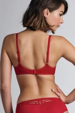 Marlies Dekkers - Dame De Paris Push Up BH - Rot -Unterwäsche Rabatt MARLIES DEKKERS 18141 Dame de Paris Rot Red Push up BH Bra 5 1280x1280