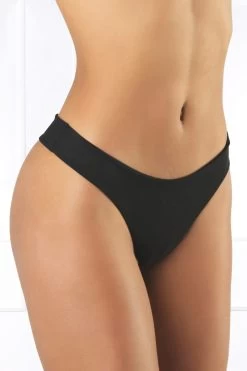 Cotton Club Basics - String Melita - Schwarz -Unterwäsche Rabatt MELITA BLACK 4 1280x1280