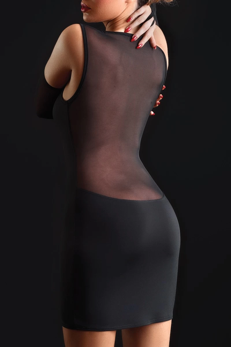 Maison Catanzaro - Ophelia Party Kleid - Schwarz 9 Maison Catanzaro - Ophelia Party Kleid - Schwarz – Bild 9