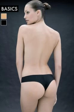 Ritratti Basics - Brazilian Slip - Haut -Unterwäsche Rabatt RITRATTI MILANO BASICS BRASILIANA SLIP 14521 SCHWARZ 1 1280x1280