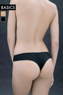 Ritratti Basics - Brazilian Slip - Haut -Unterwäsche Rabatt RITRATTI MILANO BASICS BRASILIANA SLIP 14521 SCHWARZ 2 1280x1280