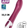 Satisfyer - Big Heat G Punkt Vibrator - Pflaume
