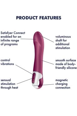 Satisfyer - Big Heat G Punkt Vibrator - Pflaume -Unterwäsche Rabatt SATISFYER BIG HEAT VIBRATOR 7 1280x1280