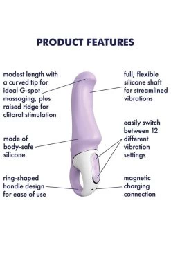 Satisfyer - Charming Smile G Punkt Vibrator - Lavendel -Unterwäsche Rabatt SATISFYER CHARMING SMILE VIBRATOR LAVENDER 3 1280x1280