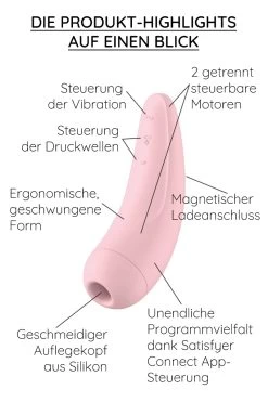 Satisfyer - Curvy 2+ Druckwellenvibrator - Puder -Unterwäsche Rabatt SATISFYER CURVY2 PLUS PINK 8 1280x1280