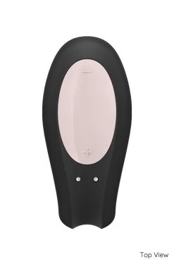 Satisfyer - Double Joy Paarvibrator - Schwarz -Unterwäsche Rabatt SATISFYER DOUBLE JOY BLACK 7 1280x1280