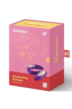 Satisfyer - Double Plus Remote Paarvibrator - Lila -Unterwäsche Rabatt SATISFYER DOUBLE PLUS REMOTE 2 1280x1280