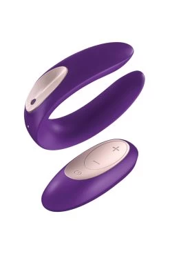 Satisfyer - Double Plus Remote Paarvibrator - Lila -Unterwäsche Rabatt SATISFYER DOUBLE PLUS REMOTE 3 1280x1280
