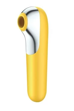Satisfyer - Dual Love Druckwellenvibrator - Gelb -Unterwäsche Rabatt SATISFYER DUAL LOVE YELLOW 1 1280x1280