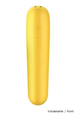 Satisfyer - Dual Love Druckwellenvibrator - Gelb -Unterwäsche Rabatt SATISFYER DUAL LOVE YELLOW 8 1280x1280