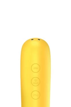 Satisfyer - Dual Love Druckwellenvibrator - Gelb -Unterwäsche Rabatt SATISFYER DUAL LOVE YELLOW 9 1280x1280
