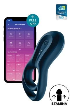 Satisfyer - Epic Duo + Penisring Vibrator - Schwarz