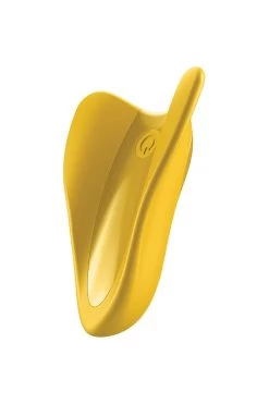 Satisfyer - High Fly Fingervibrator - Gelb -Unterwäsche Rabatt SATISFYER HIGH FLY FINGER VIBRATOR YELLOW 8 1280x1280