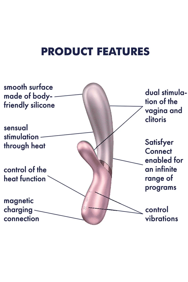 Satisfyer - Hot Lover Rabbitvibrator - Puder 3 Satisfyer - Hot Lover Rabbitvibrator - Puder – Bild 3