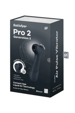 Satisfyer - Pro 2 Gen 3+ Druckwellenvibrator - Schwarz -Unterwäsche Rabatt SATISFYER PRO 2 GENERATION 3 PULSATOR VIBRATOR BLACK 8 1280x1280