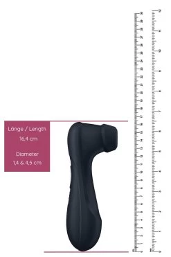 Satisfyer - Pro 2 Gen 3+ Druckwellenvibrator - Schwarz -Unterwäsche Rabatt SATISFYER PRO 2 GENERATION 3 PULSATOR VIBRATOR BLACK 9 1280x1280