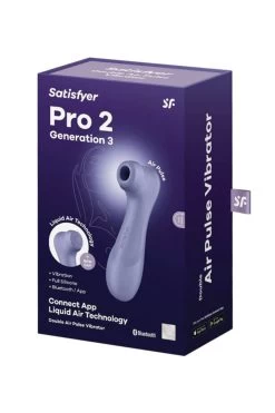 Satisfyer - Pro 2 Gen 3+ Druckwellenvibrator - Lila -Unterwäsche Rabatt SATISFYER PRO 2 GENERATION 3 PULSATOR VIBRATOR LILAC 9 1280x1280