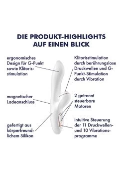 Satisfyer - Pro G Spot Rabbitvibrator - Weiss -Unterwäsche Rabatt SATISFYER PRO G SPOT RABBIT 2 1280x1280