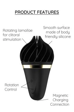 Satisfyer - Sweet Treat Spinnator - Schwarz -Unterwäsche Rabatt SATISFYER SWEET TREAT BLACK 8 1280x1280