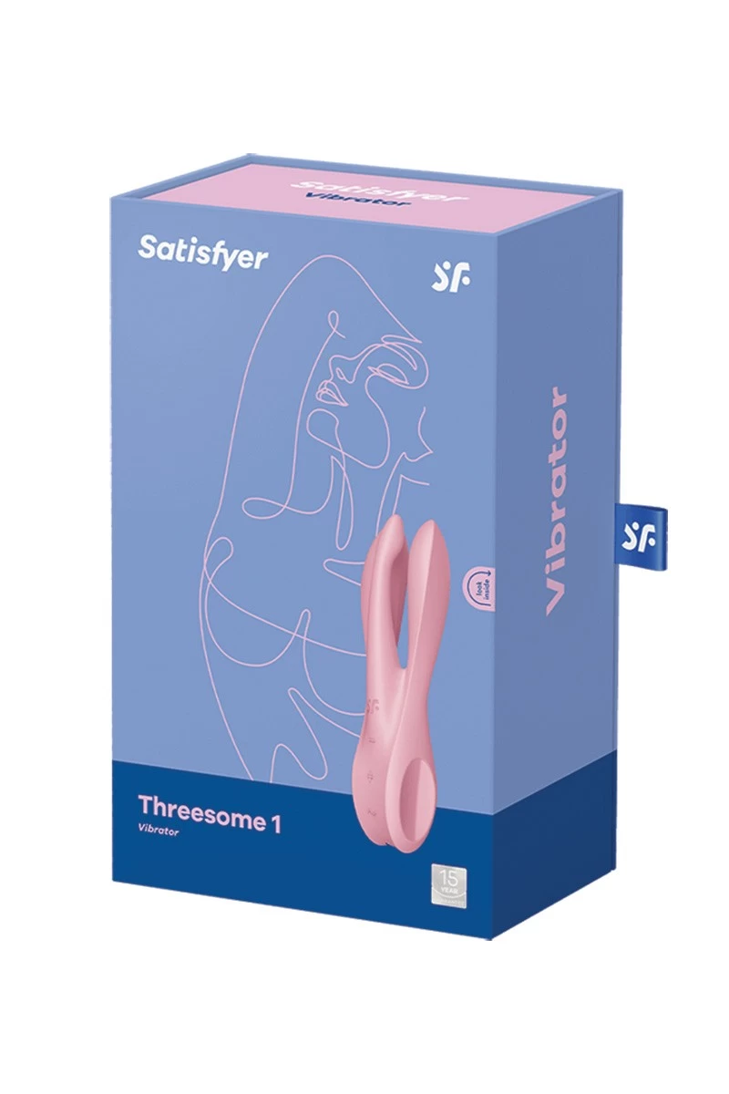 Satisfyer - Threesome 1 Vibrator - Rosa 5 Satisfyer - Threesome 1 Vibrator - Rosa – Bild 5