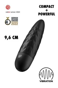 Satisfyer - Ultra Power Bullet 5 Minivibrator - Schwarz