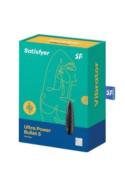 Satisfyer - Ultra Power Bullet 5 Minivibrator - Schwarz -Unterwäsche Rabatt SATISFYER ULTRA POWER BULLET 5 BLACK 3 1280x1280